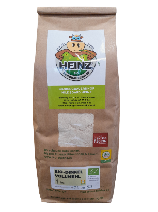 Show details for Bio-Dinkelvollmehl 1 kg Picture of Bio-Dinkelvollmehl 1 kg